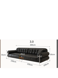 Image of Livia Arc Chesterfield Sofa