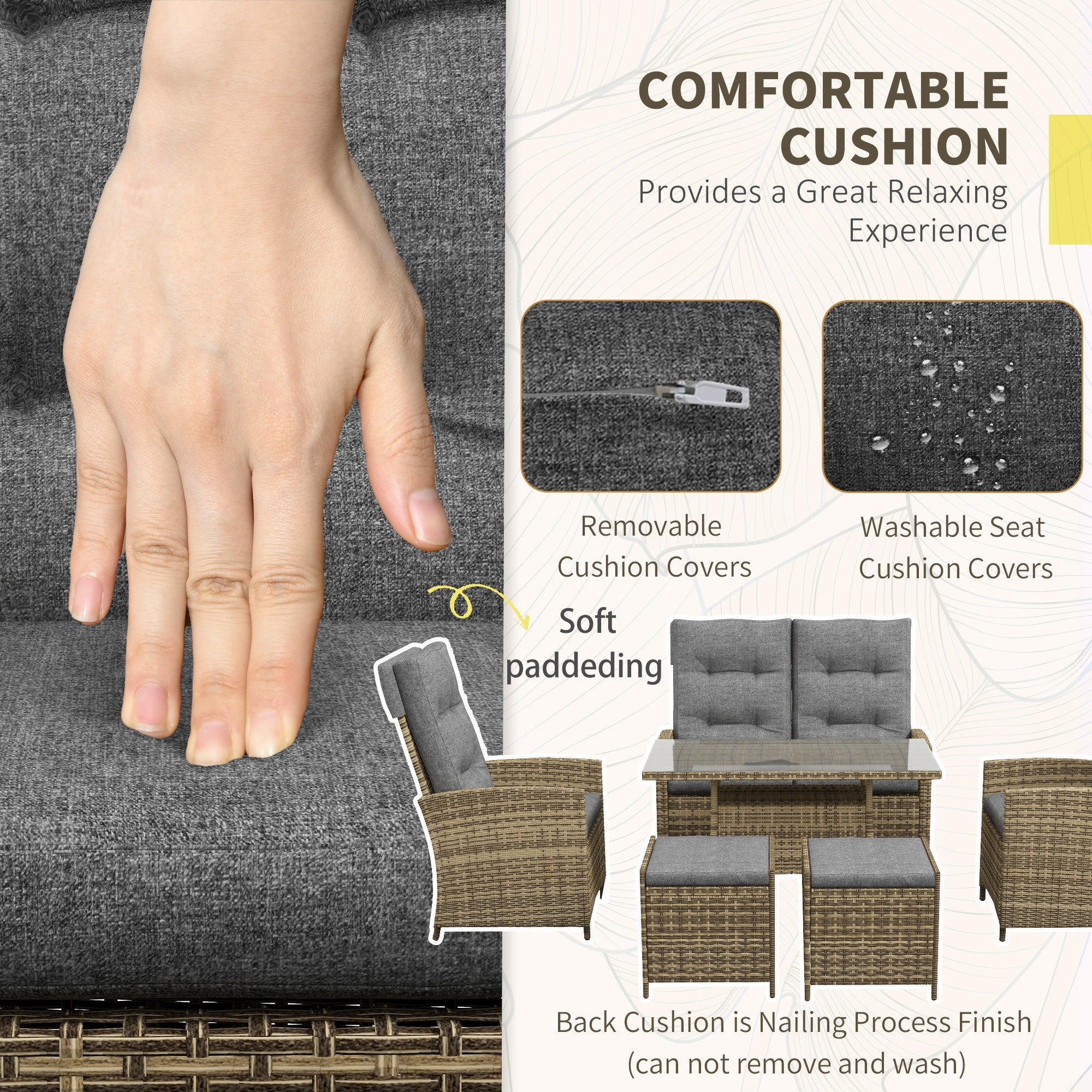 The Stratford Reclining Garden Set
