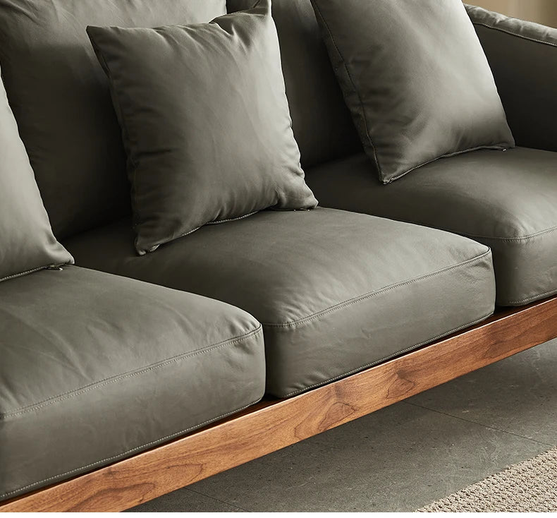 Nordholm Walnut Sofa