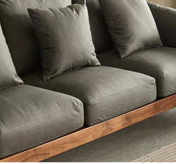 Image of Nordholm Walnut Sofa