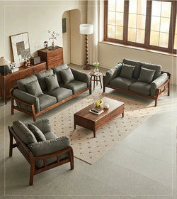 Image of Nordholm Walnut Sofa