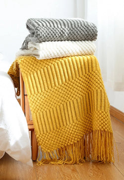 Image of Light Grey Throw