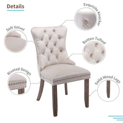 Image of Camilla Velvet Chair Set