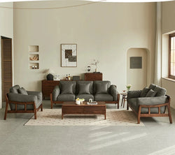 Image of Nordholm Walnut Sofa