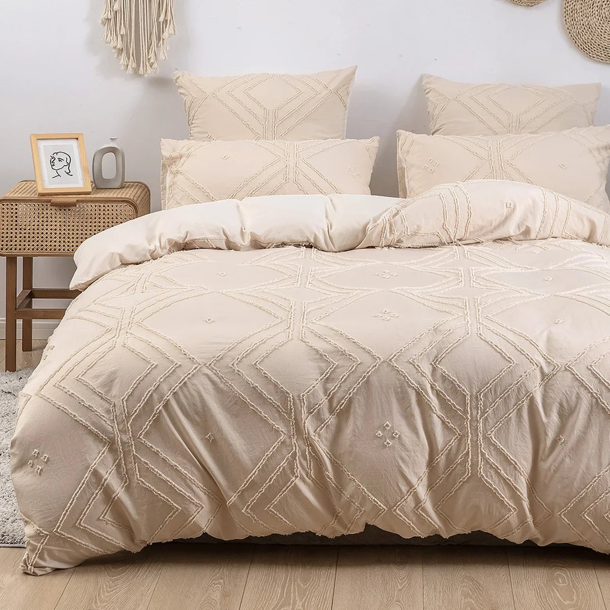 Loom Duvet + FREE PILLOWCASES
