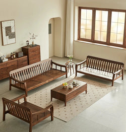 Image of Nordholm Walnut Sofa