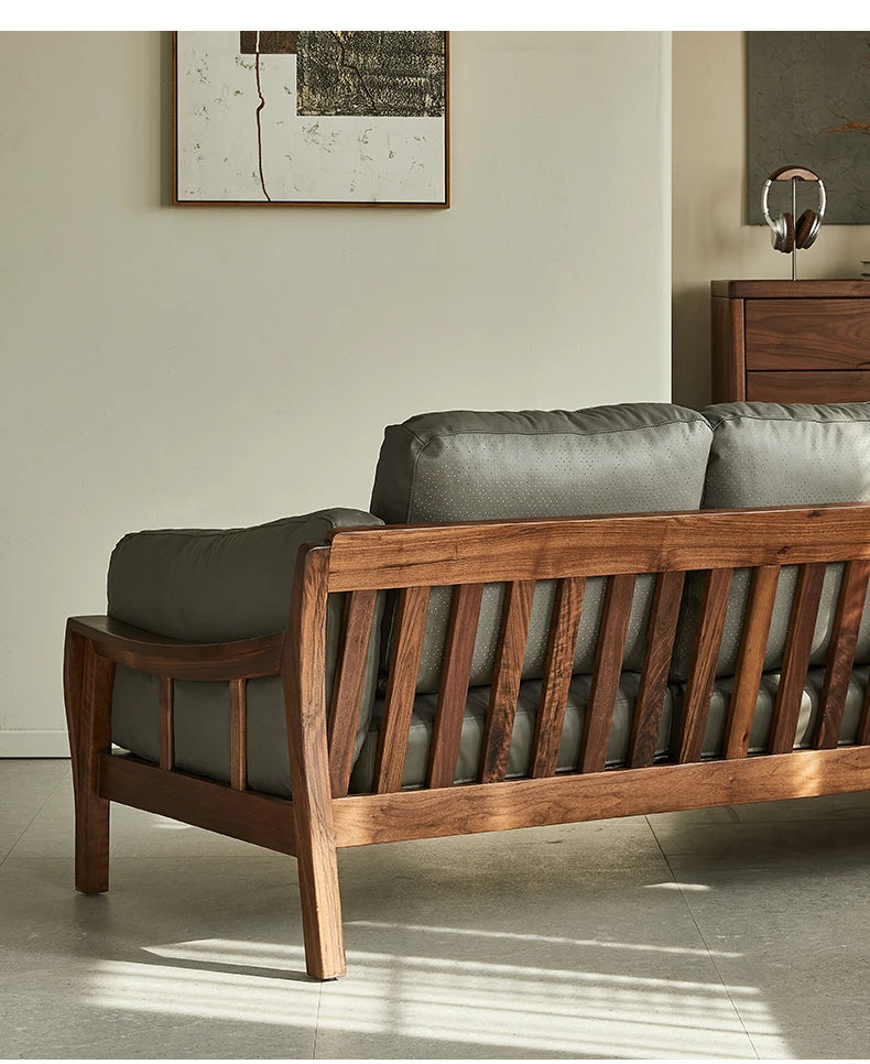 Nordholm Walnut Sofa