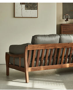 Image of Nordholm Walnut Sofa