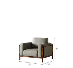 Image of Norr Leather Sofa