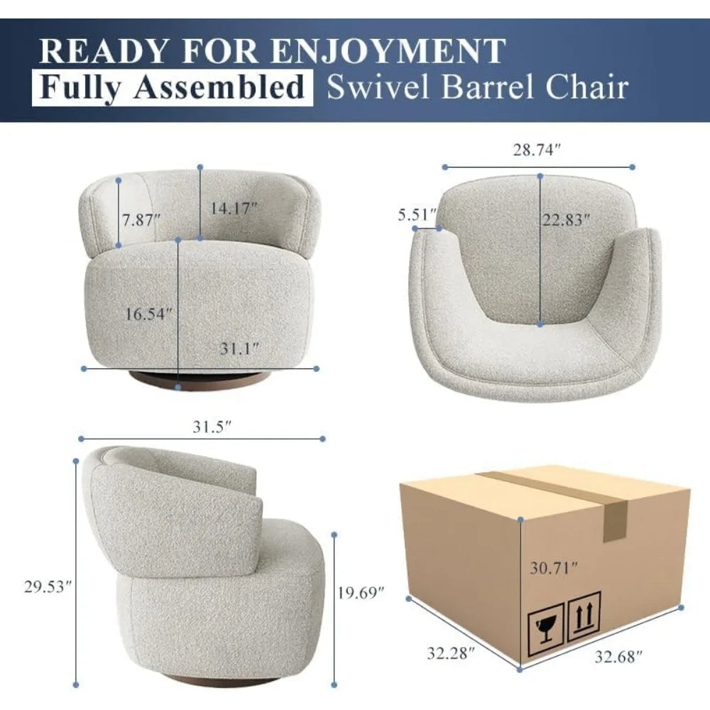 Marlowe Swivel Accent Chair