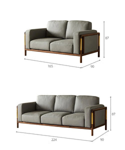 Image of Norr Leather Sofa