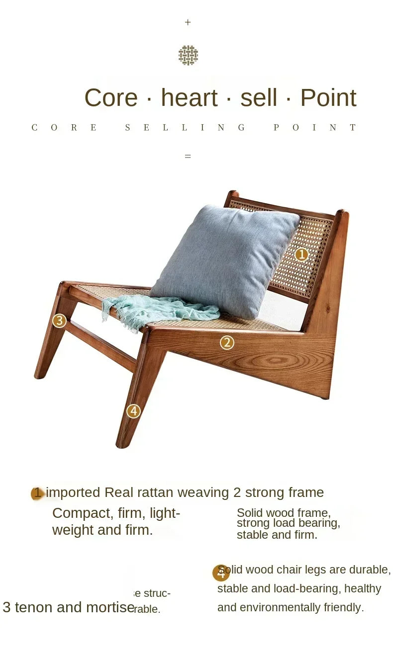 Rattan Chaise Chair