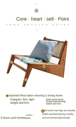 Image of Rattan Chaise Chair