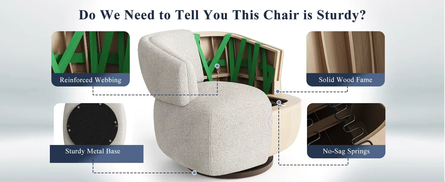 Marlowe Swivel Accent Chair