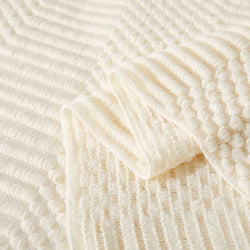 Image of Cream White Throw