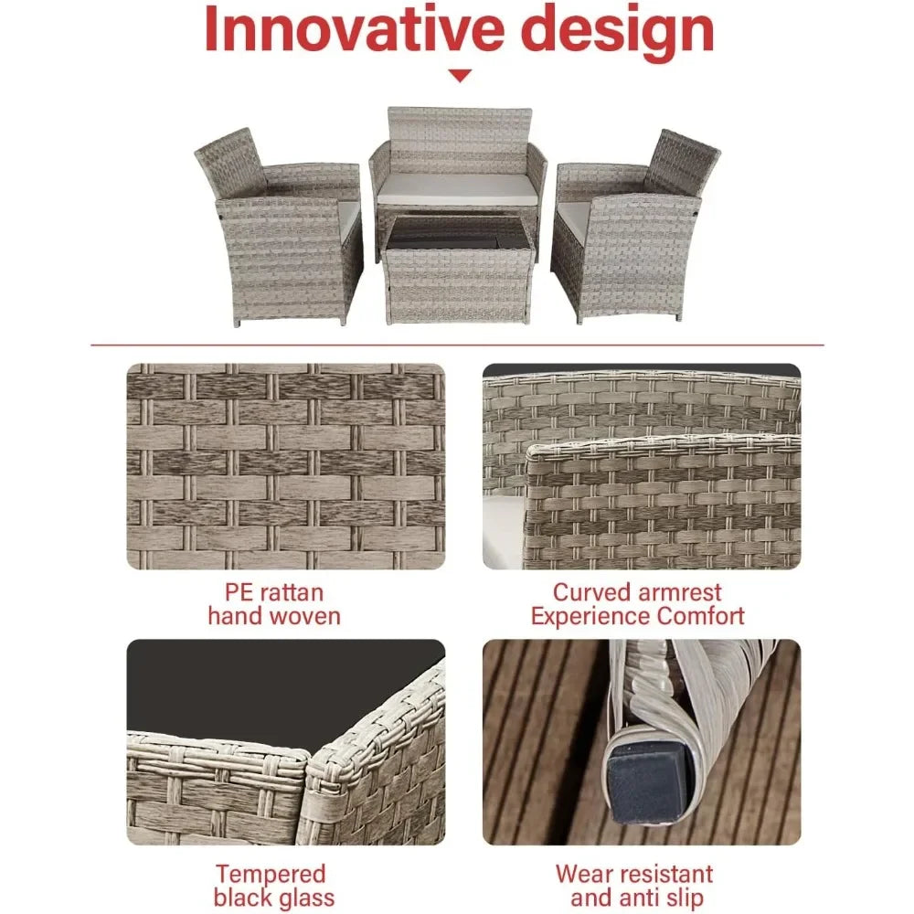 The Windsor Rattan Set