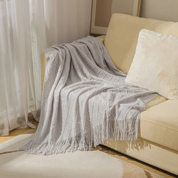 Image of Light Grey Throw