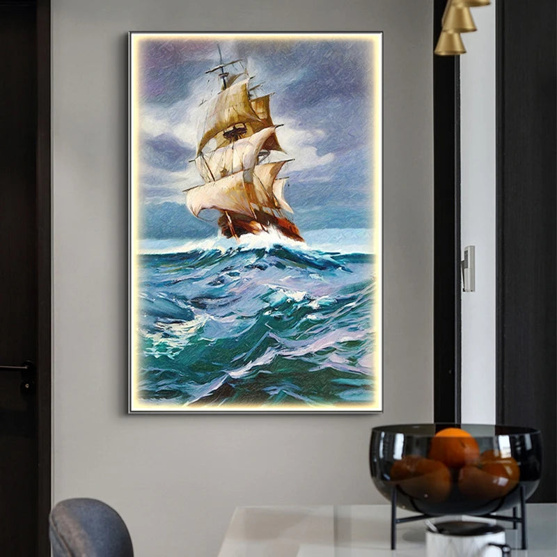 Sail Through Horizons Illuminated
