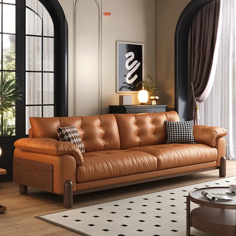 The Luvano Leather Sofa