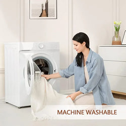 Image of Cream White Throw
