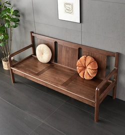 Image of Sable Walnut Bench