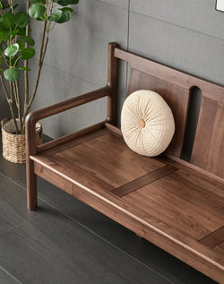 Image of Sable Walnut Bench