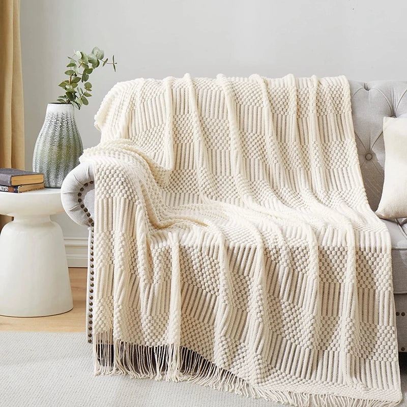 Light Grey Throw