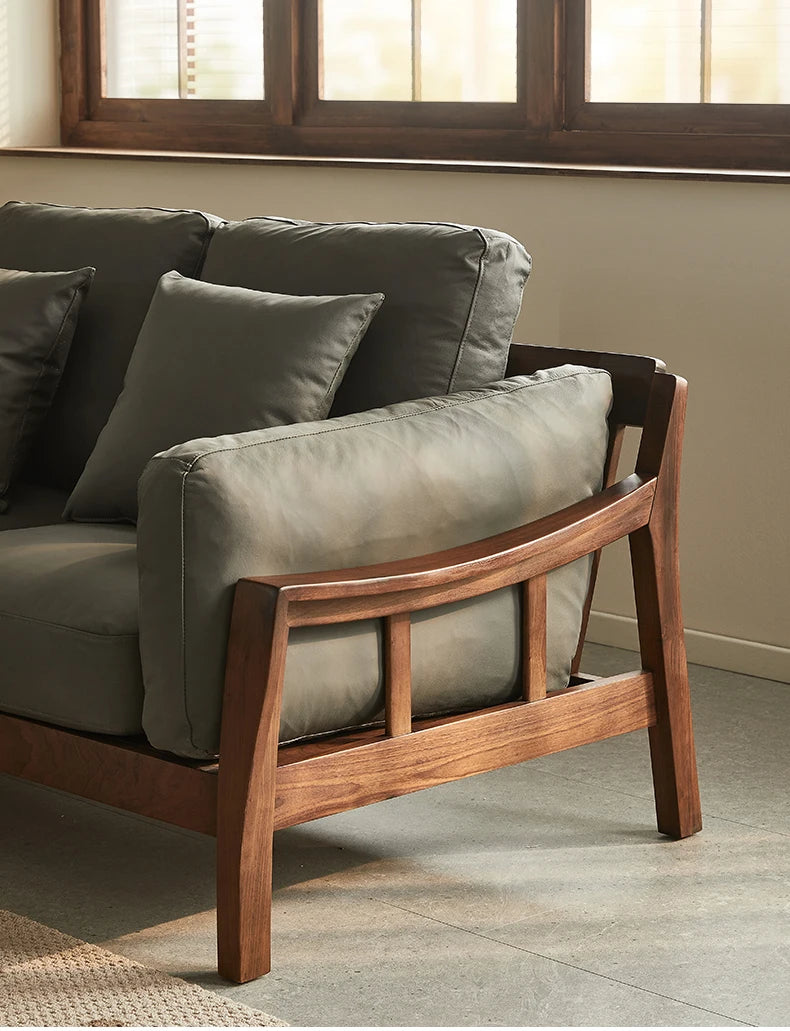 Nordholm Walnut Sofa