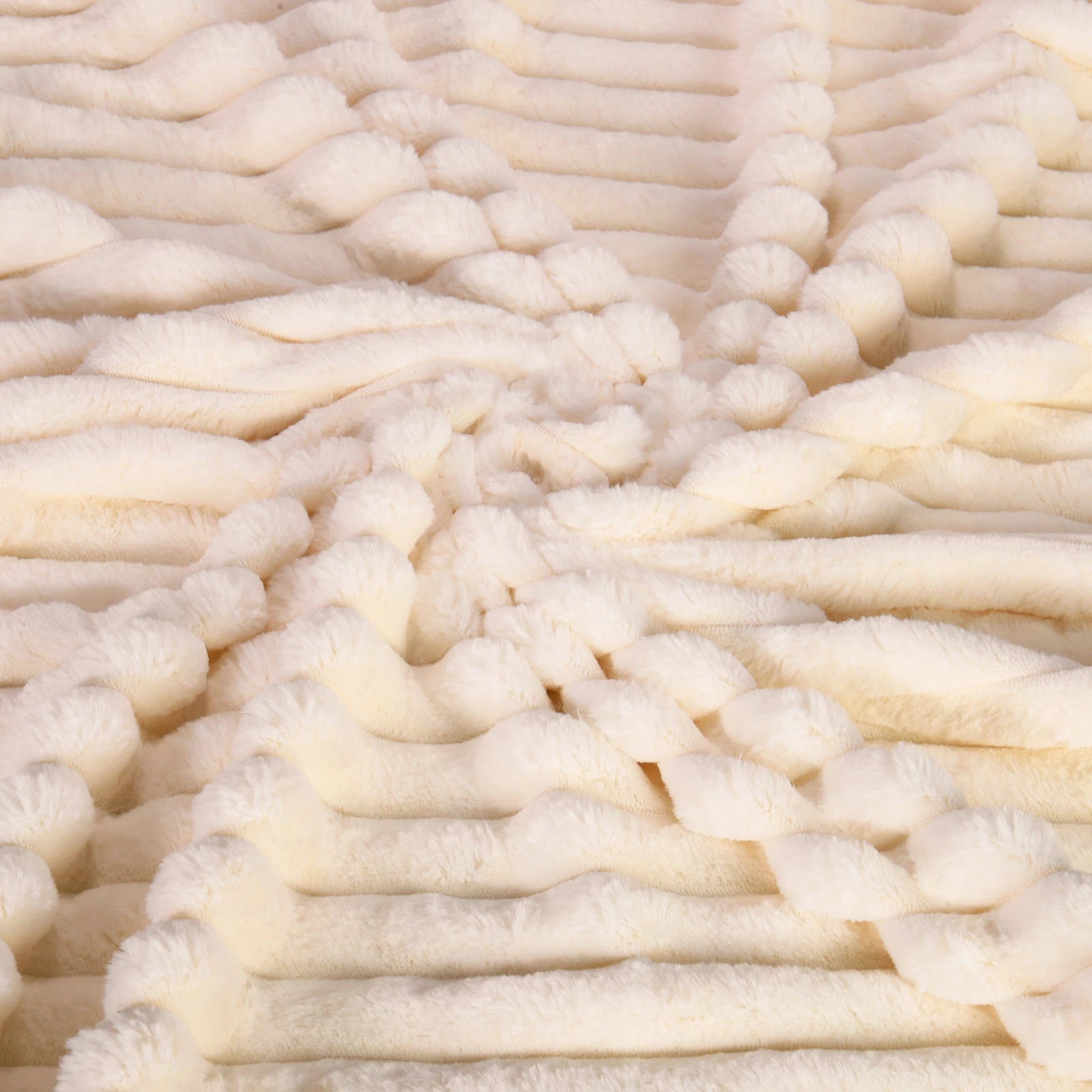 Beige Isla Extra thick Throw