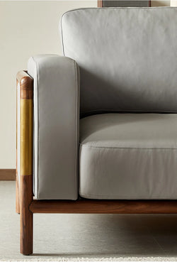 Image of Norr Leather Sofa