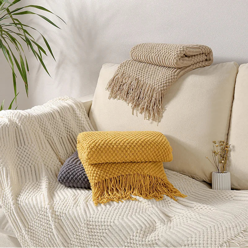Diamond Mint Throw