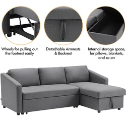 Image of Isla Corner Sofa Bed
