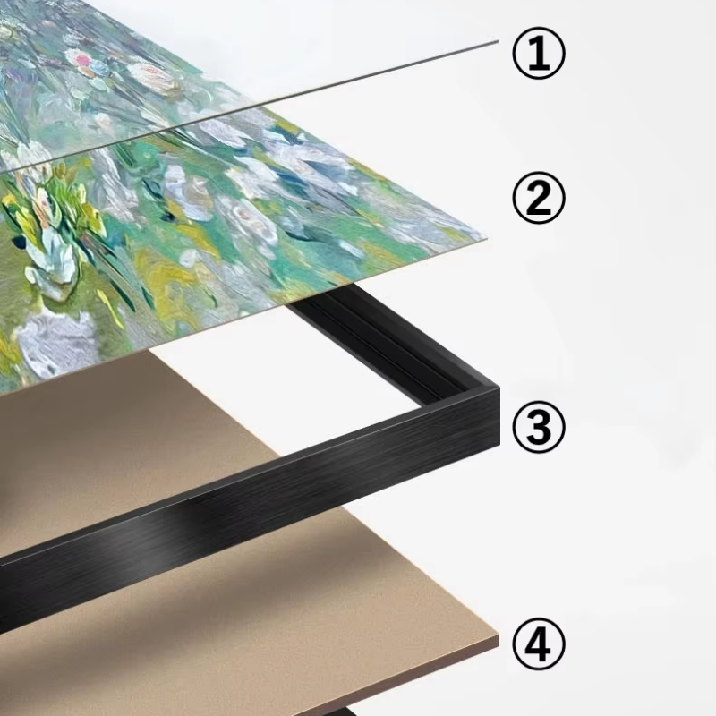 Auric Divide LED Wall Art