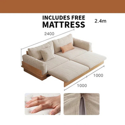 Image of Kyoto Folding Sofa Bed + FREE MATTRESS
