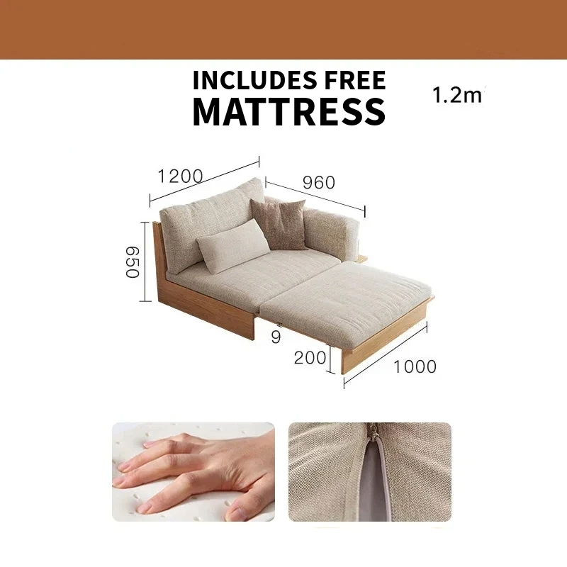 Kyoto Folding Sofa Bed + FREE MATTRESS
